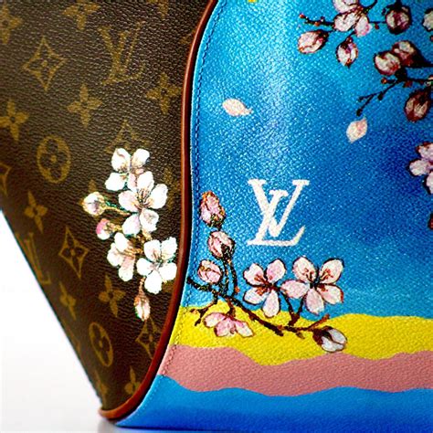 louis vuitton painted bag|custom painting Louis Vuitton.